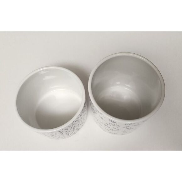 Kirkland's Home Blue Blooms 2pc Floral Canister - Picture 6 of 9